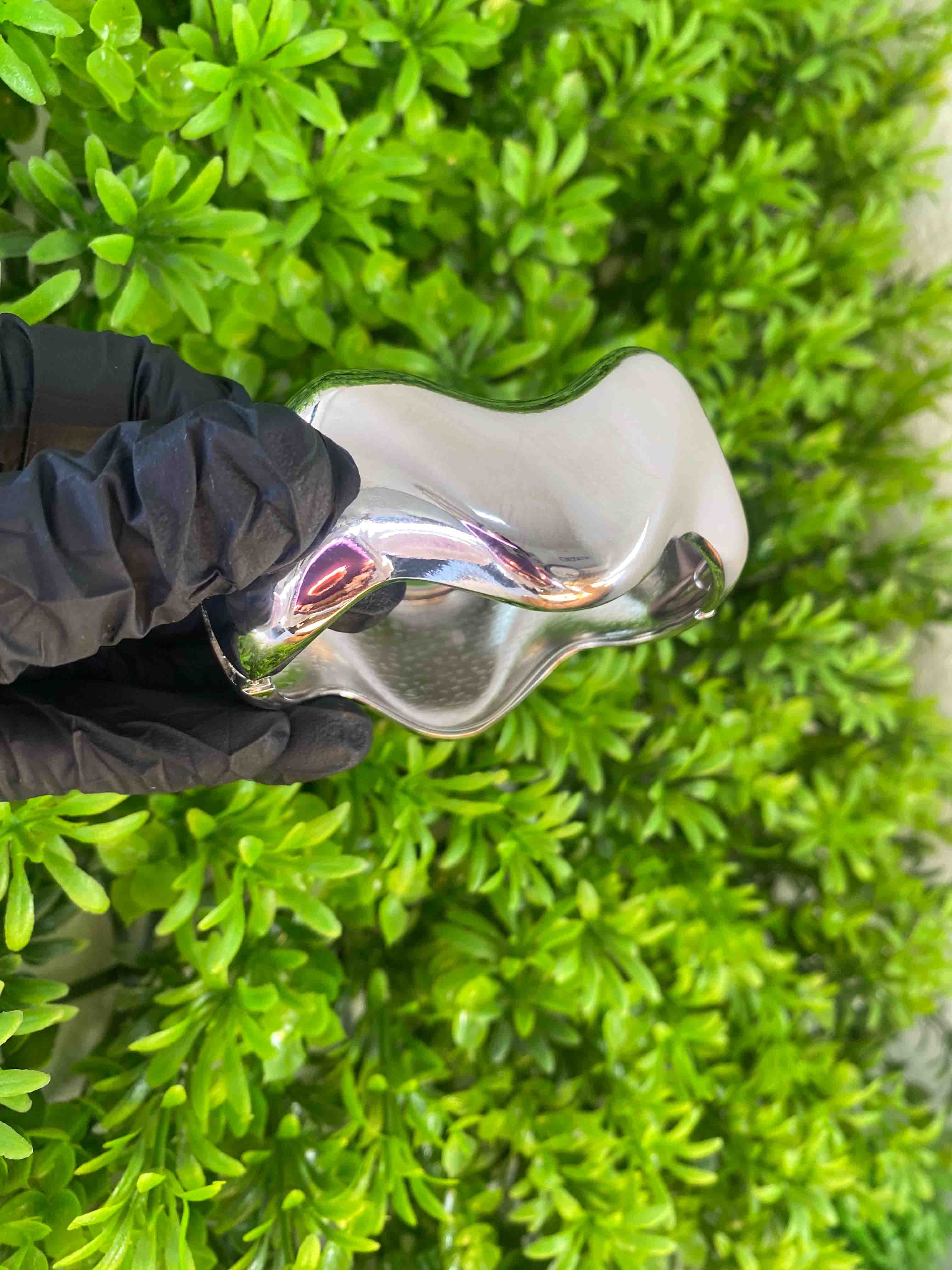 Silver Chunky Bangle